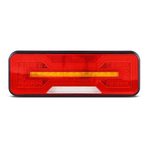 LED Auto Lamps Rear Combination Lamp with Diffused Tail, Sequential Indicator, Stop, Reverse and Inbuilt Reflector - 284ARWM-2
