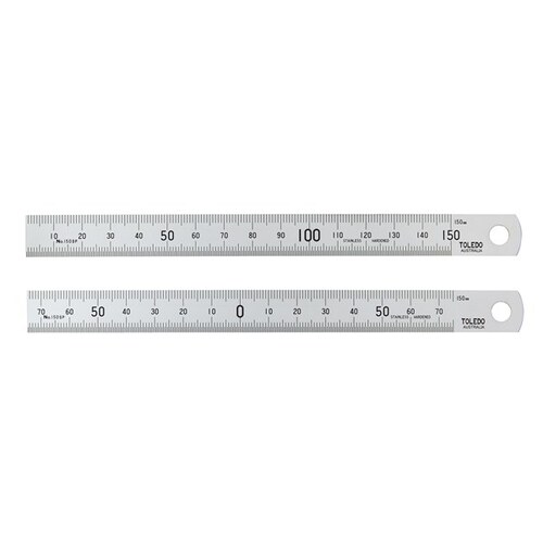 Toledo Stainless Steel Rule 300mm 300SP 300SP