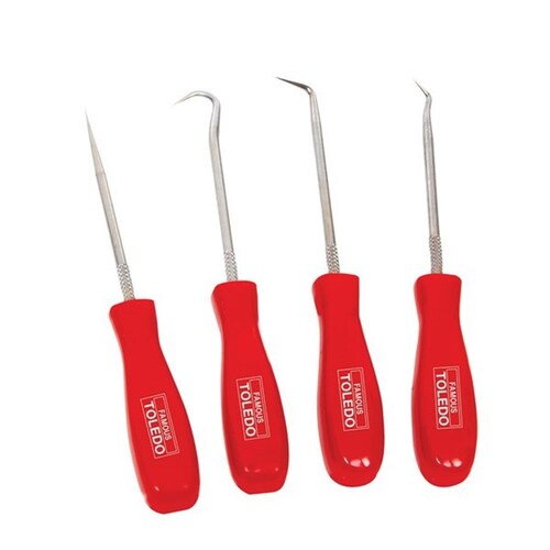 Toledo Miniature 4-Piece Pick & Hook Set 301043