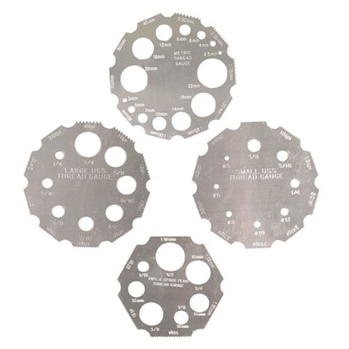 Toledo Thread Gauge Set 4 Piece 301064