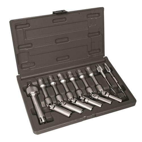 Toledo Glow Plug Socket Set Uni Joint 9pc 304044 304044