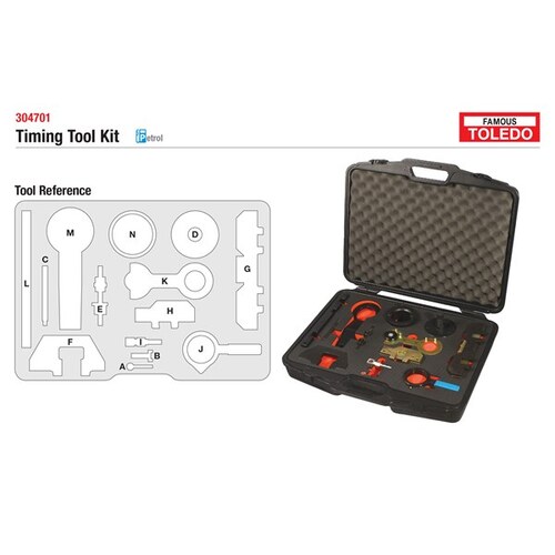 Toledo Timing Tool Kit For Bmw Various 304701 304701