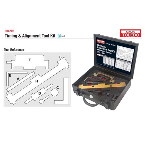Toledo Timing Alignment Tool Kit Suits Bmw Various 304702 304702
