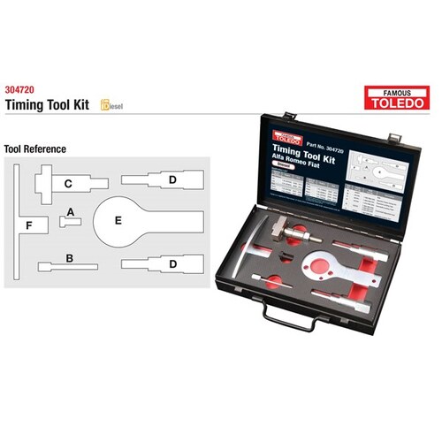 Toledo Timing Tool Kit Suits Alfa Romeo Citreon Saab Fiat 304720 304720