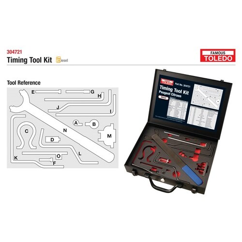 Toledo Timing Tool Kit 304721 304721