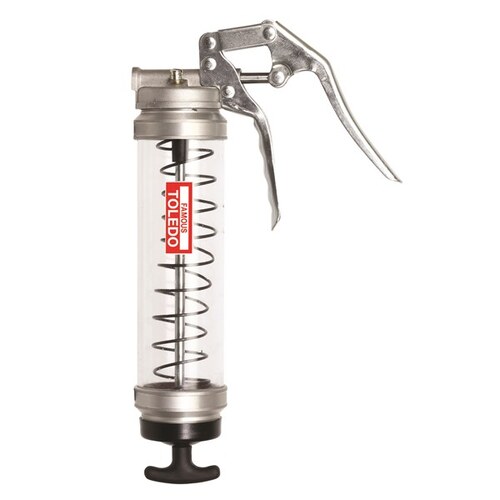 Toledo Grease Gun Clear Pistol 400g 305141 305141