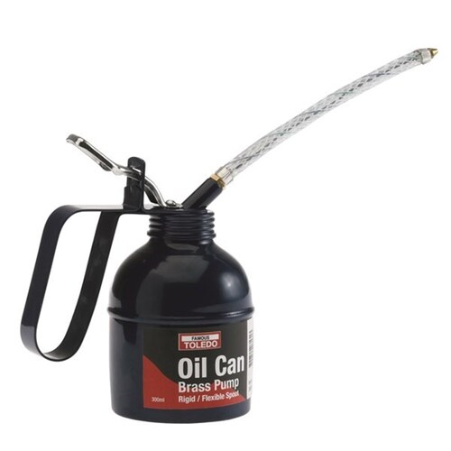 Toledo Lever Type Rigid & Flexible Spout Oil Can - 300Ml 305258