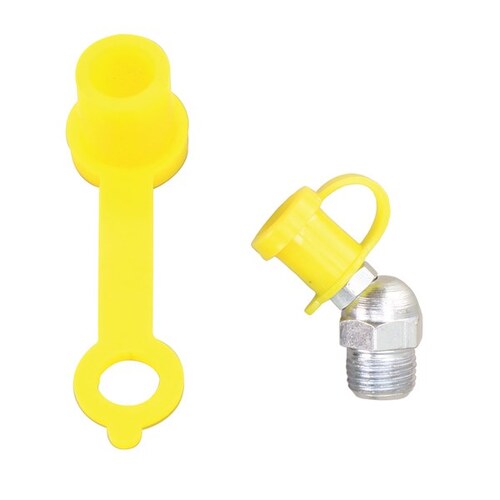 Toledo Grease Nipple Caps Yellow (50) 305395 305395