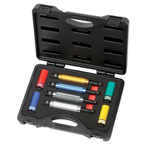 Toledo 8pc 1/2" Drive Torque Extension Bar And Deep Impact Sockets 309512 309512