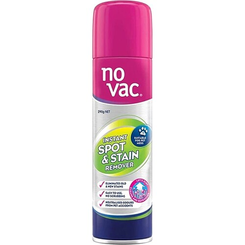 No Vac Instant Spot And Stain Remover 290G 31167 Aerosol