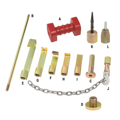Toledo Slide Hammer Dent Removal Set 313036 313036
