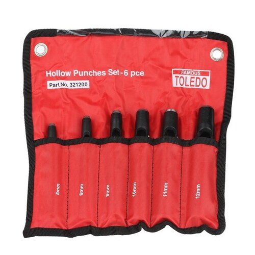 Toledo Hollow Wad Punch Set 321200 321200