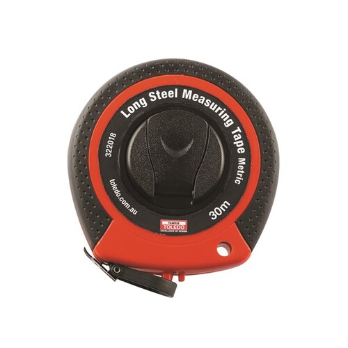 Toledo Measuring Tape Long Steel 30m 322018 322018