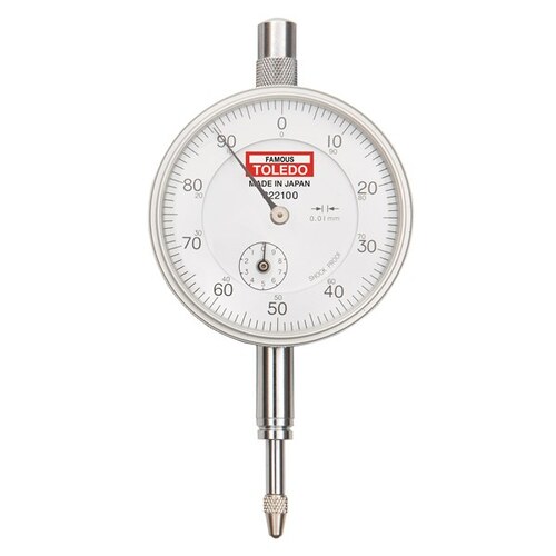 Toledo Dial Indicator Analogue 0.01x10mm 322100 322100