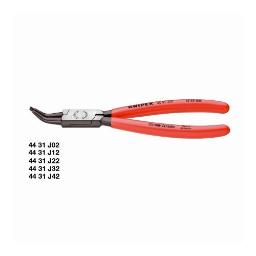 Knipex Internal Circlip 45 Deg 140mm 4431J02