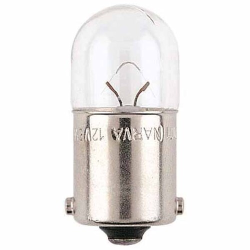 Narva Globes (box Of 10) Ba15s T-16mm Bayonet Single Contact 24v 5w
