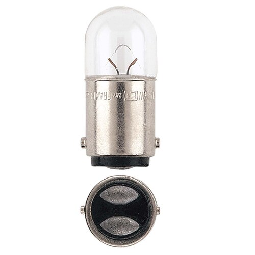 Narva 12V 5W R5W Ba15D Incandescent Globes - Twin Pack Pair 47209BL