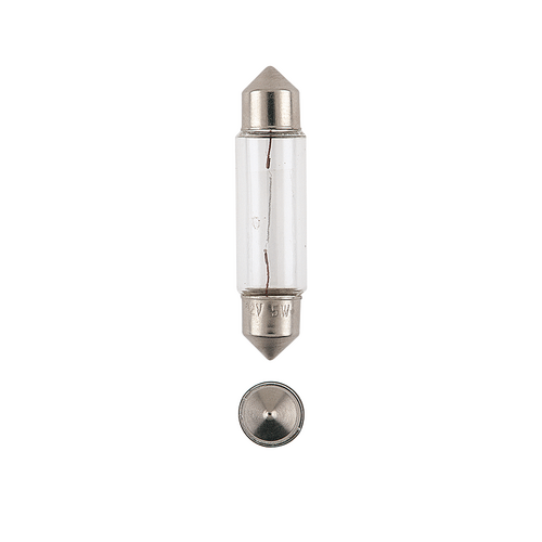 Narva 12V 5W 11X41 Festoon Globes Twin Pack Pair 47258BL