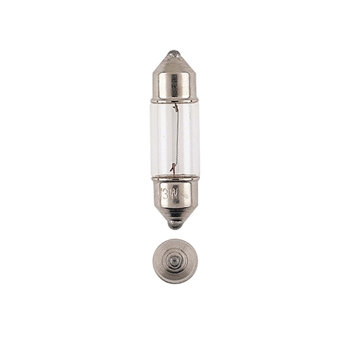 Narva 12V 10W Festoon Globes SV7-8 T-8mm Twin Pack 47264BL