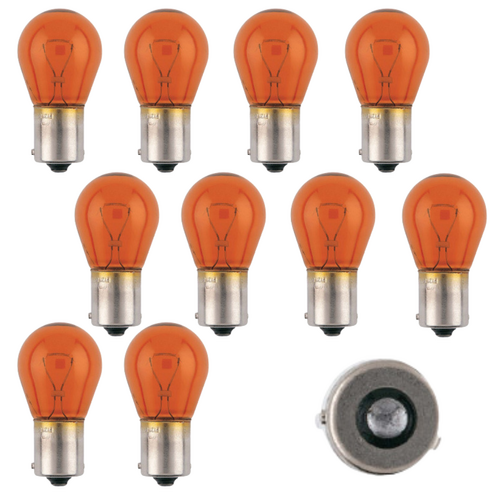 Narva Amber BAU15s PY21W Bayonet Globe 12V 21W (10 Pack) 47384