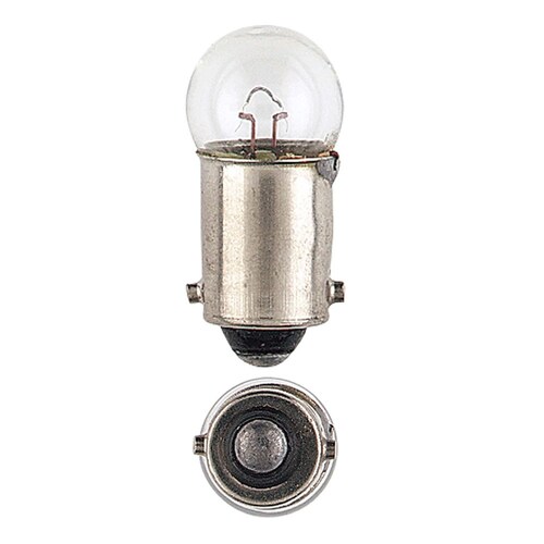 Narva 12V 3W Ba9S Incandescent Globes - Twin Pack Pair 47643BL