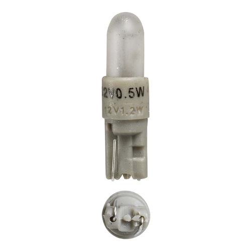 Narva 12V 1.2W Kw2 X 4.6d White Base Dash Panel Globes 47702