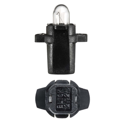 Narva 12V 1.2W B8.3d (Bax 10s) Black Base Dash Panel Globes 47724