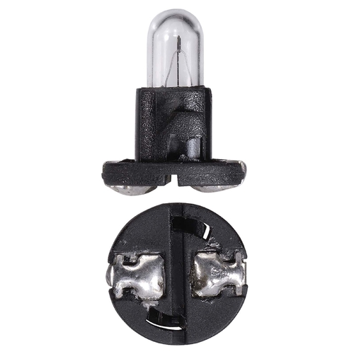 Narva 12V 1.2W T-1/4 Nw Black Base Dash Panel Globes 47734