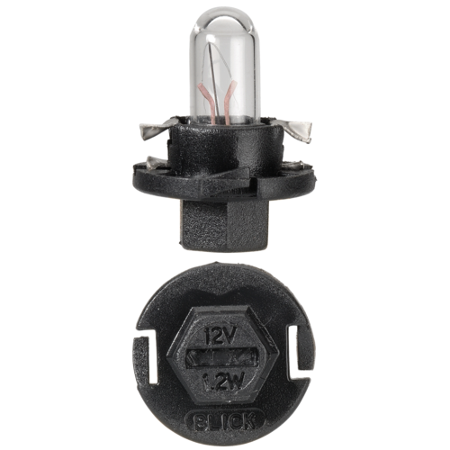 Narva Dash Panel Globe (1) Bx8.4d Black Base 12v 1.2w 47744