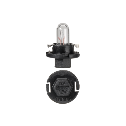 Narva Dash Panel Globe (1) Bx8.4d Black Base 12v 1.5w 47748