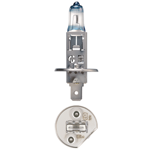 Narva H1 12V 55W Blue Plus 110 Halogen Headlight Globes 48530BL2