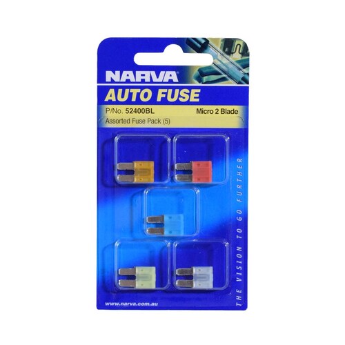 Narva Micro 2 Blade Fuse Assortment - 52400BL