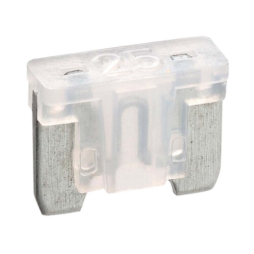 Narva 25 Amp White Micro Blade Fuse - 52525BL