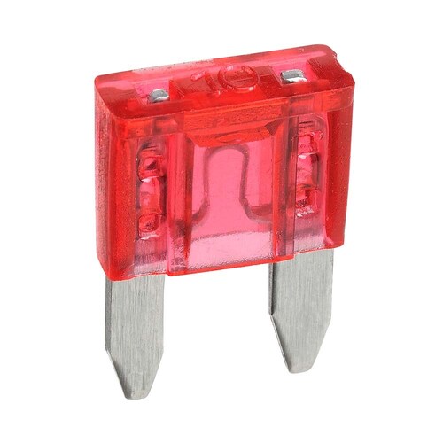 Narva 10 Amp Red Mini Blade Fuse - Pack of 5 (52710BL)
