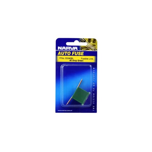 Narva 40A Green Short Tab Fusible Link - Single (53340BL)