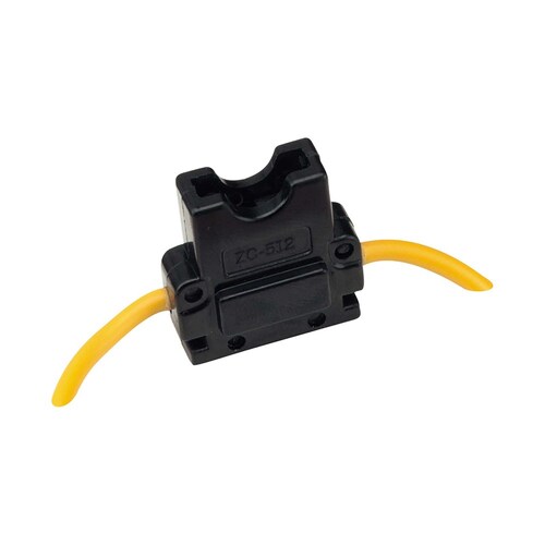 Narva Pre-Wired In-Line Waterproof Standard ATS Blade Fuse Holder - 54404BL