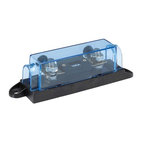 Narva In-Line ANL Fuse Holder with Transparent Cover and 100A ANL Fuse - 54416
