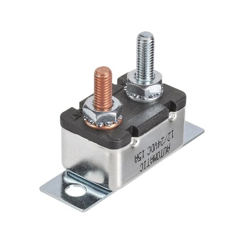 Narva 15A Circuit Breaker Auto Reset with Straight Bracket - 54715BL