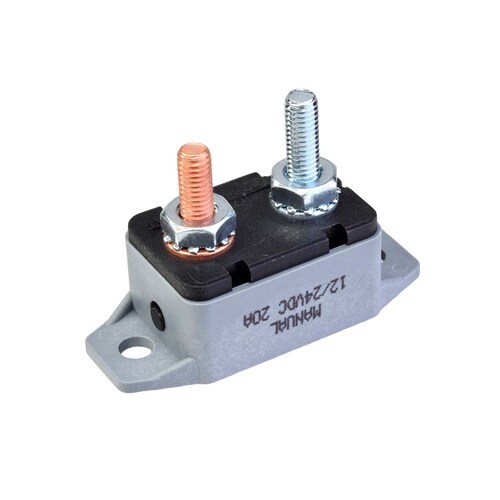 Narva 20 Amp Manual Resetting Circuit Breaker - 54920