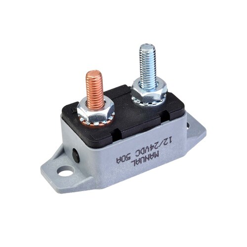 Narva 50 Amp Manual Resetting Circuit Breaker - 54950