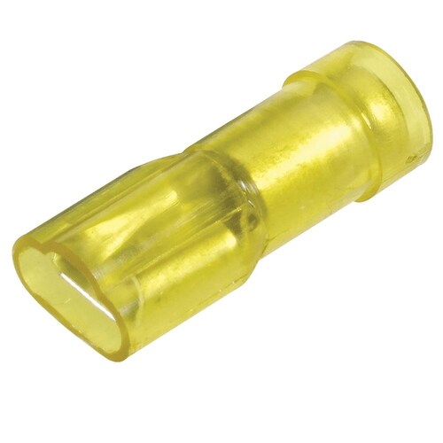 Narva 6.3x0.8mm Female Blade Terminals Yellow Pack of 10 - 56045BL