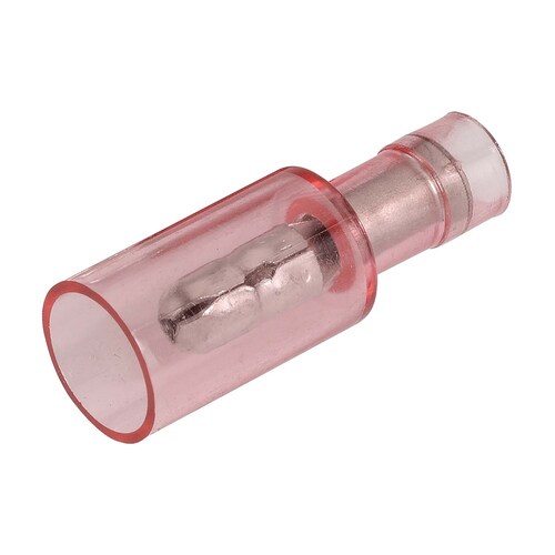 Narva 4.0mm Female Bullet Terminal Red Pack of 12 - 56047BL