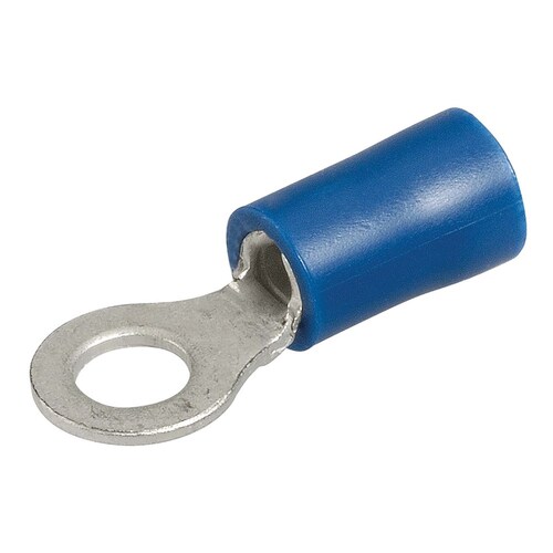 Narva 4.3mm Ring Terminal Blue Pack of 25 - 56076BL