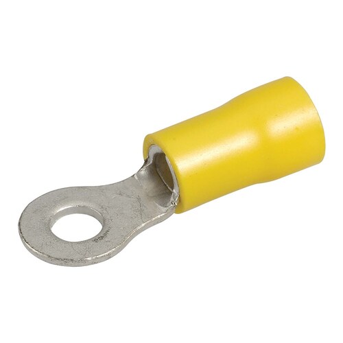 Narva 4.3mm Ring Terminal Yellow 14 Pack - 56084BL