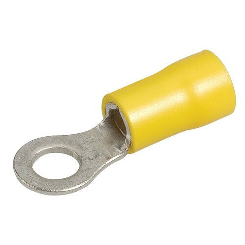 Narva 5.0mm Ring Terminal Yellow 14 Pack - 56086BL