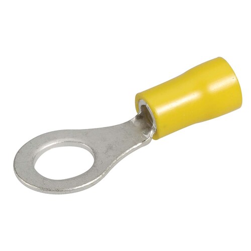 Narva 8.4mm Ring Terminal Yellow 10 Pack - 56090BL