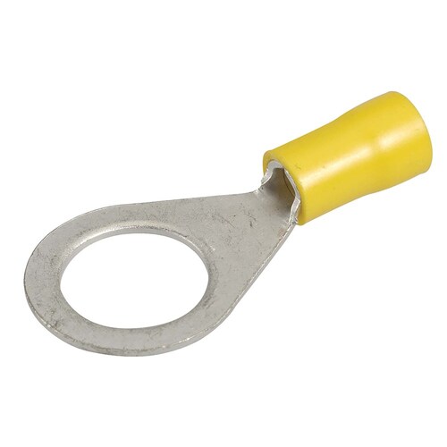 Narva 13.0mm Ring Terminal Yellow 12 Pack - 56093BL