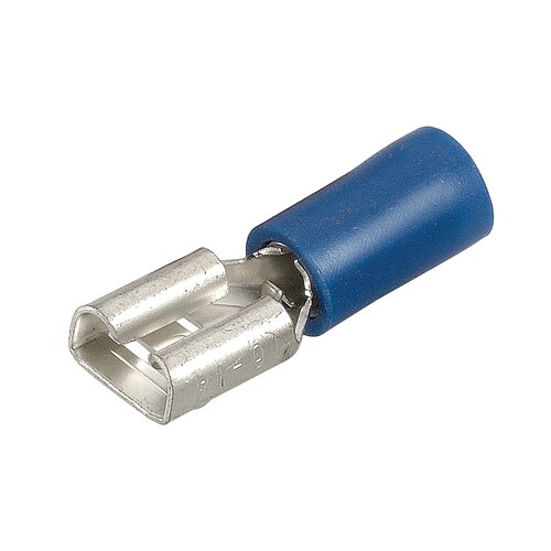 Narva 4mm Female Blade Terminal Blue Pack of 100 - 56136