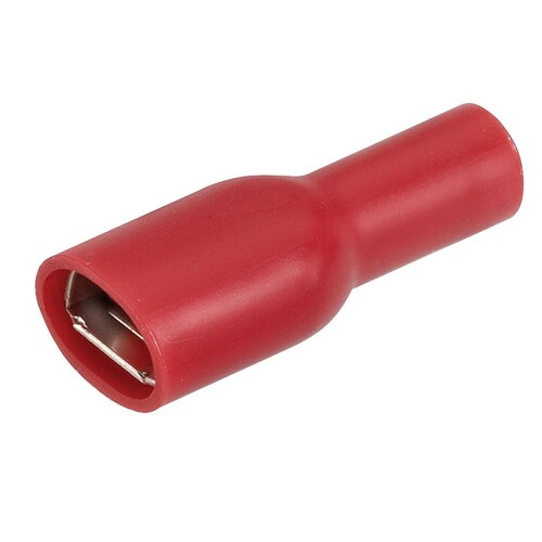 Narva 6.3 x 0.8mm Female Blade Terminal Red Pack of 100 - 56142
