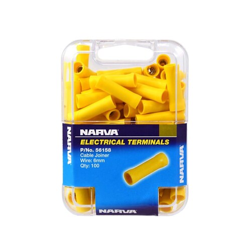 Narva Cable Joiner Yellow 100 Pack 56158